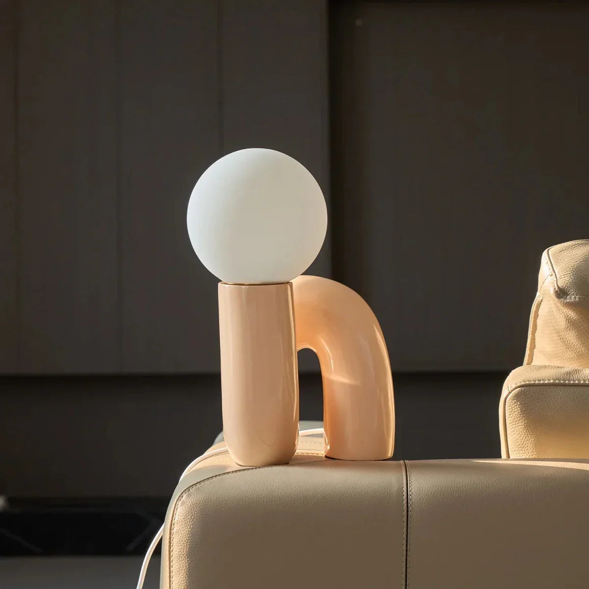 Tischlampe Skulptural Modern Wohnzimmer Ambientebeleuchtung