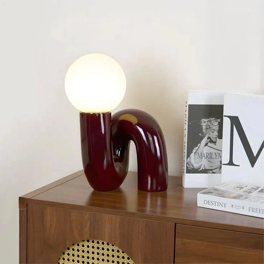 Tischlampe Skulptural Modern Wohnzimmer Ambientebeleuchtung
