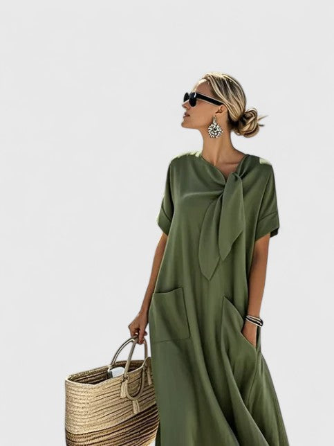 Elegantes Damen Kleid Regular Fit Freizeit Sommer