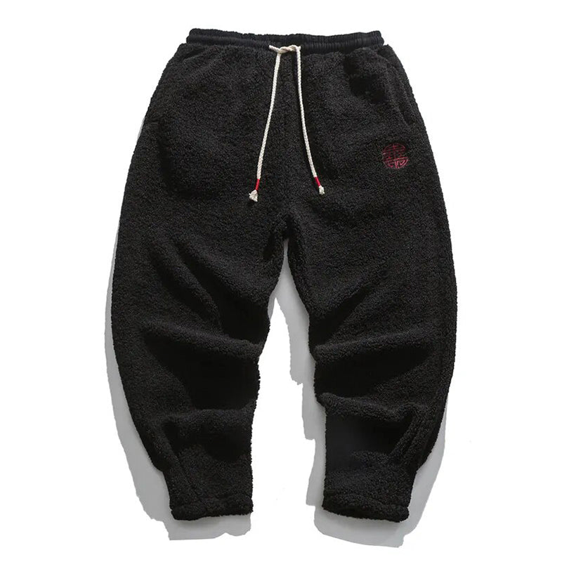 Fleece Jogginghose für Herren im lässigen Stil für entspannte Momente