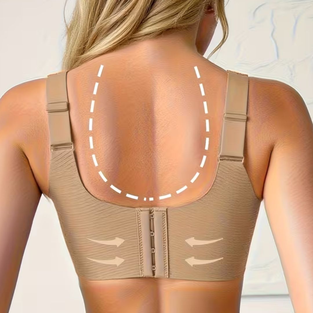 Damen Push-up BH bügellos Komfort Sport Alltag