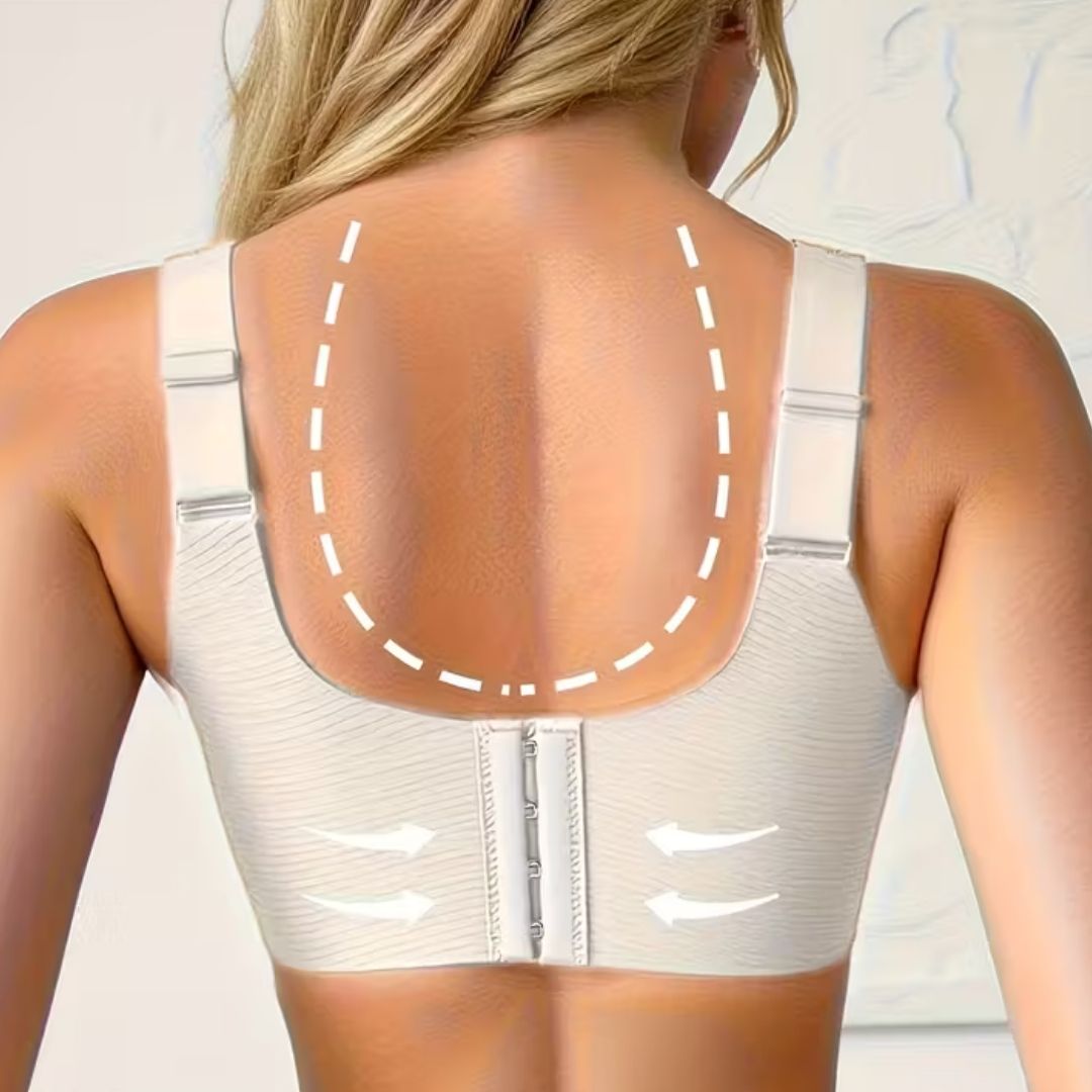 Damen Push-up BH bügellos Komfort Sport Alltag