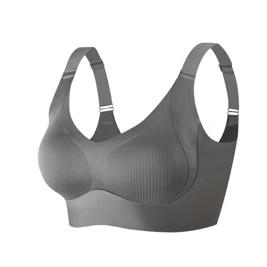 Damen Push-up BH bügellos Komfort Sport Alltag