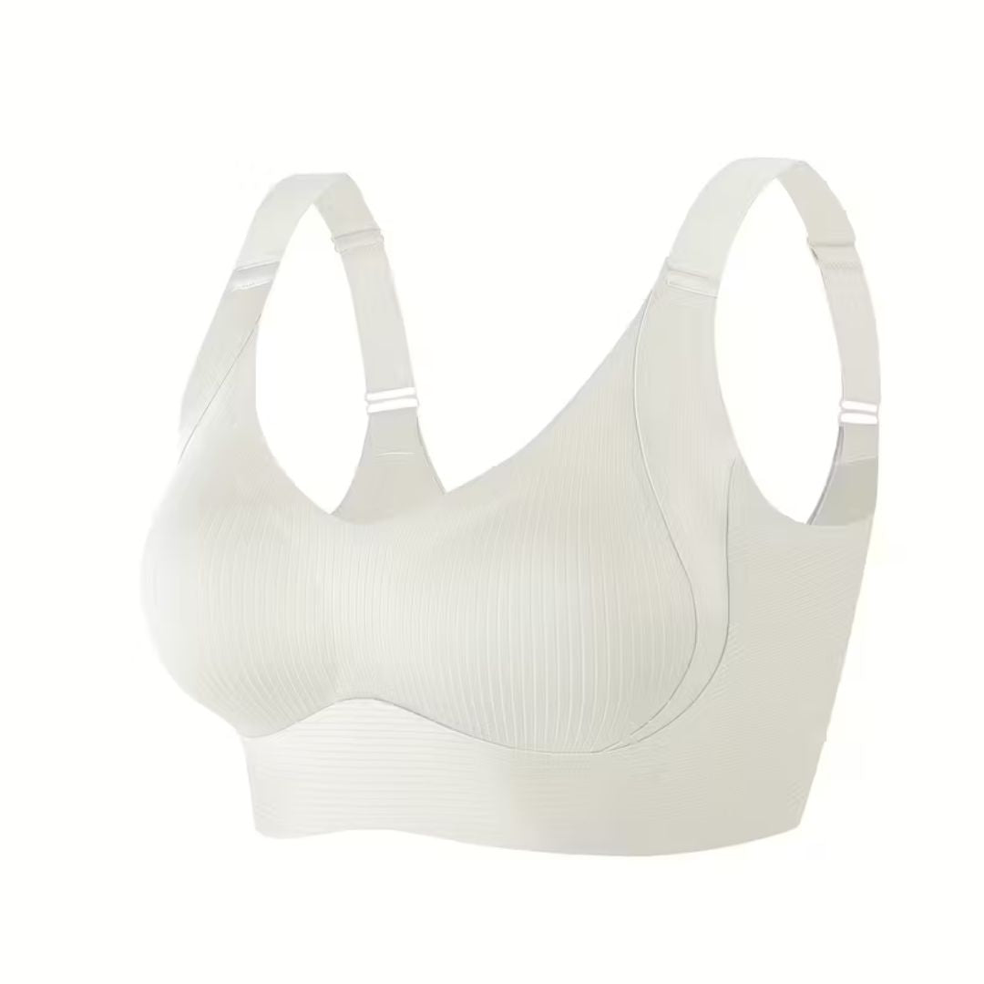 Damen Push-up BH bügellos Komfort Sport Alltag