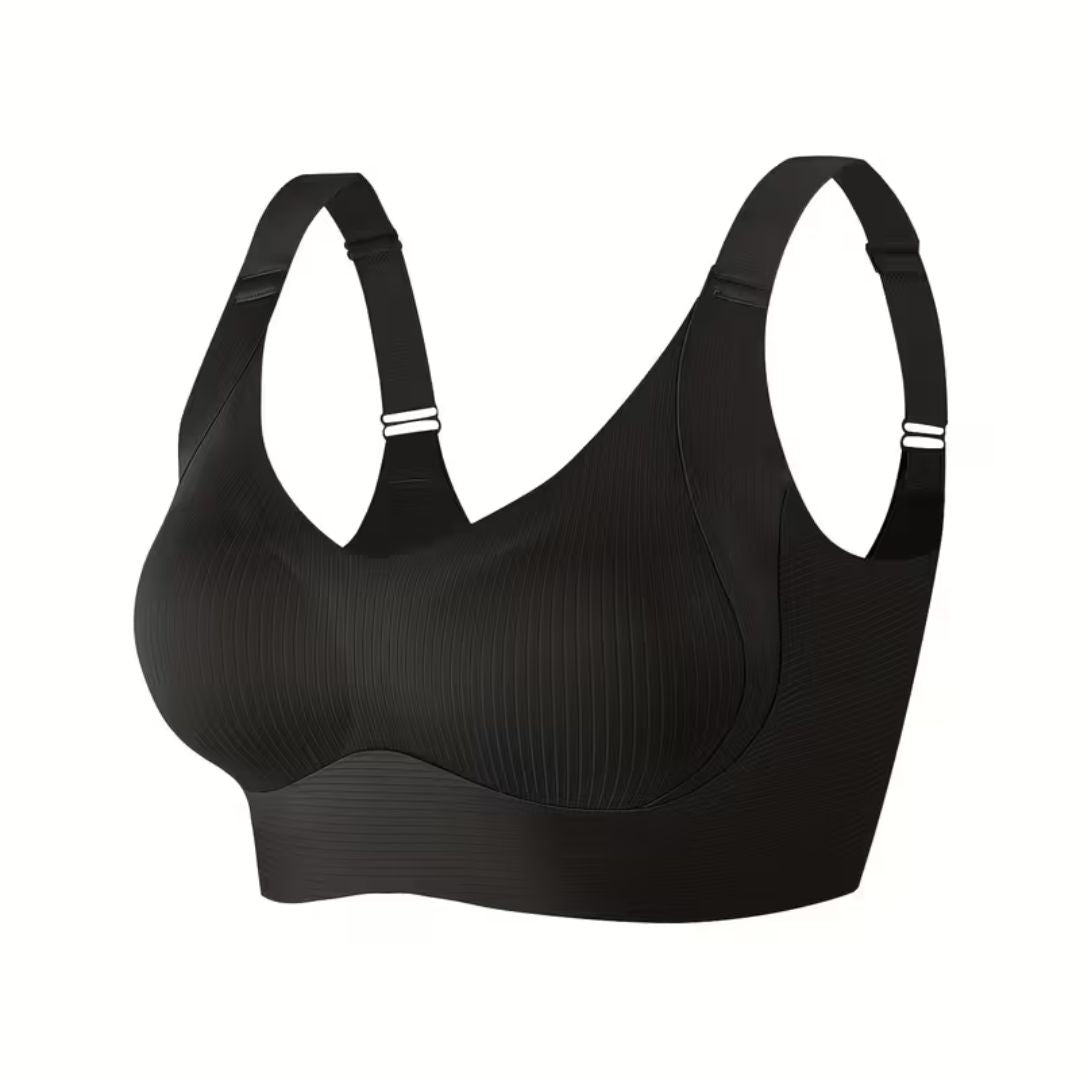 Damen Push-up BH bügellos Komfort Sport Alltag