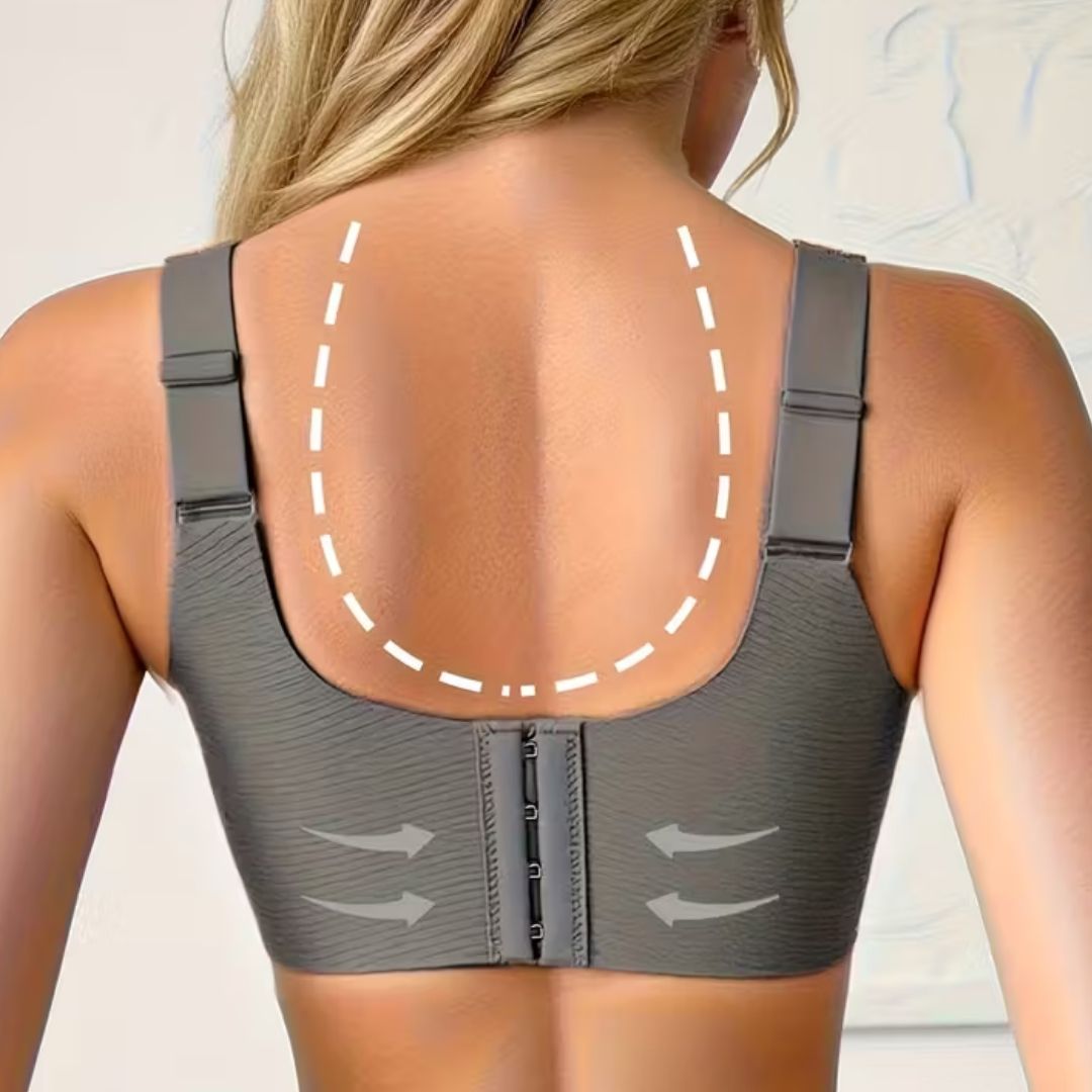 Damen Push-up BH bügellos Komfort Sport Alltag