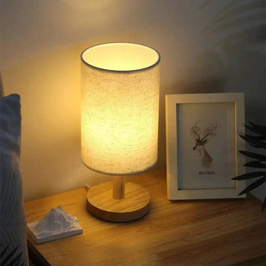 Tischlampe Minimalistisch Wohnzimmer aus Holz