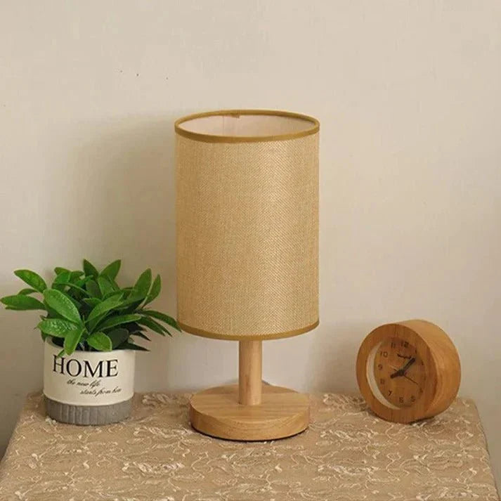 Tischlampe Minimalistisch Wohnzimmer aus Holz
