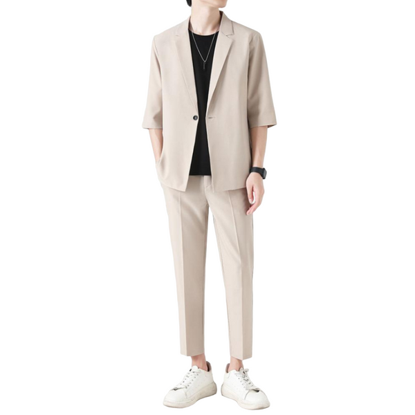 Smart-Casual-Set Herren Regular Fit Freizeit