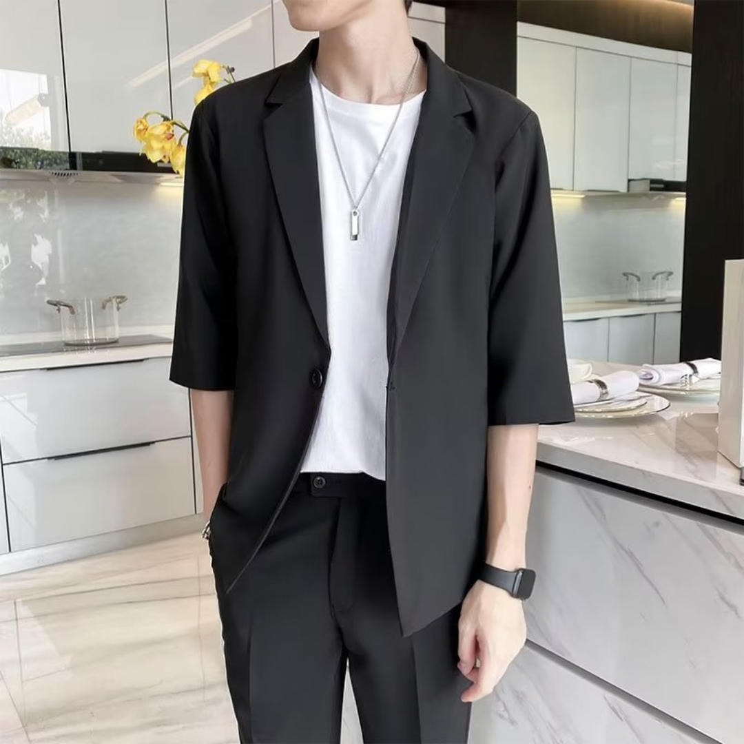 Smart-Casual-Set Herren Regular Fit Freizeit