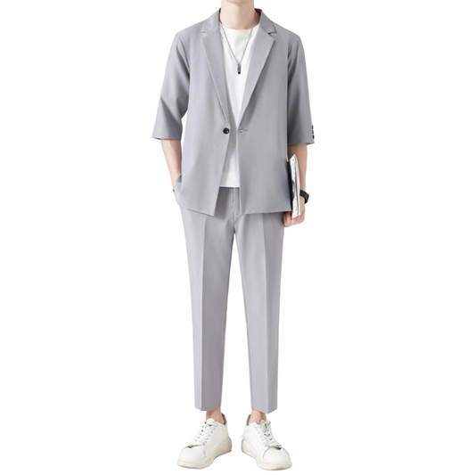 Smart-Casual-Set Herren Regular Fit Freizeit