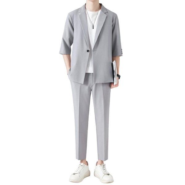 Smart-Casual-Set Herren Regular Fit Freizeit