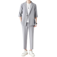 Smart-Casual-Set Herren Regular Fit Freizeit