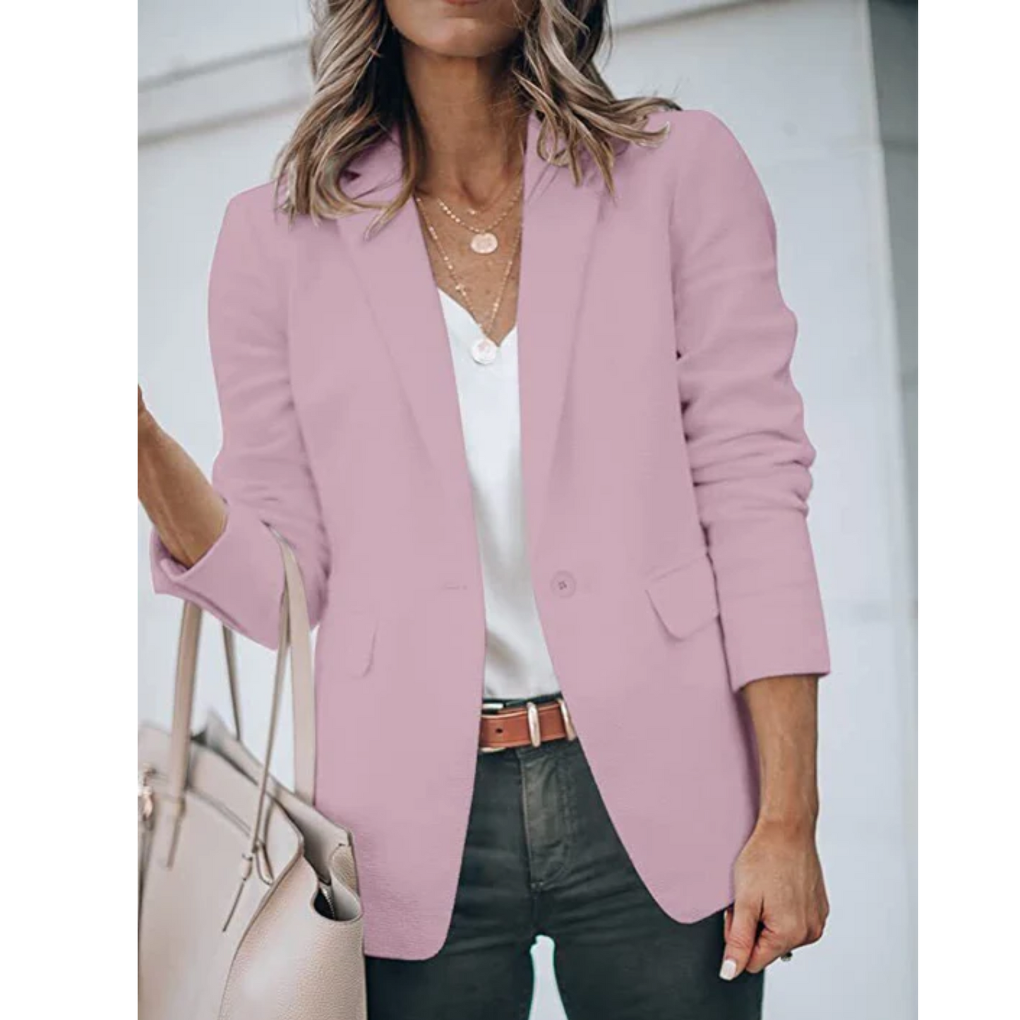 Damen Blazer Regular Fit Business Elegant Zeitlos