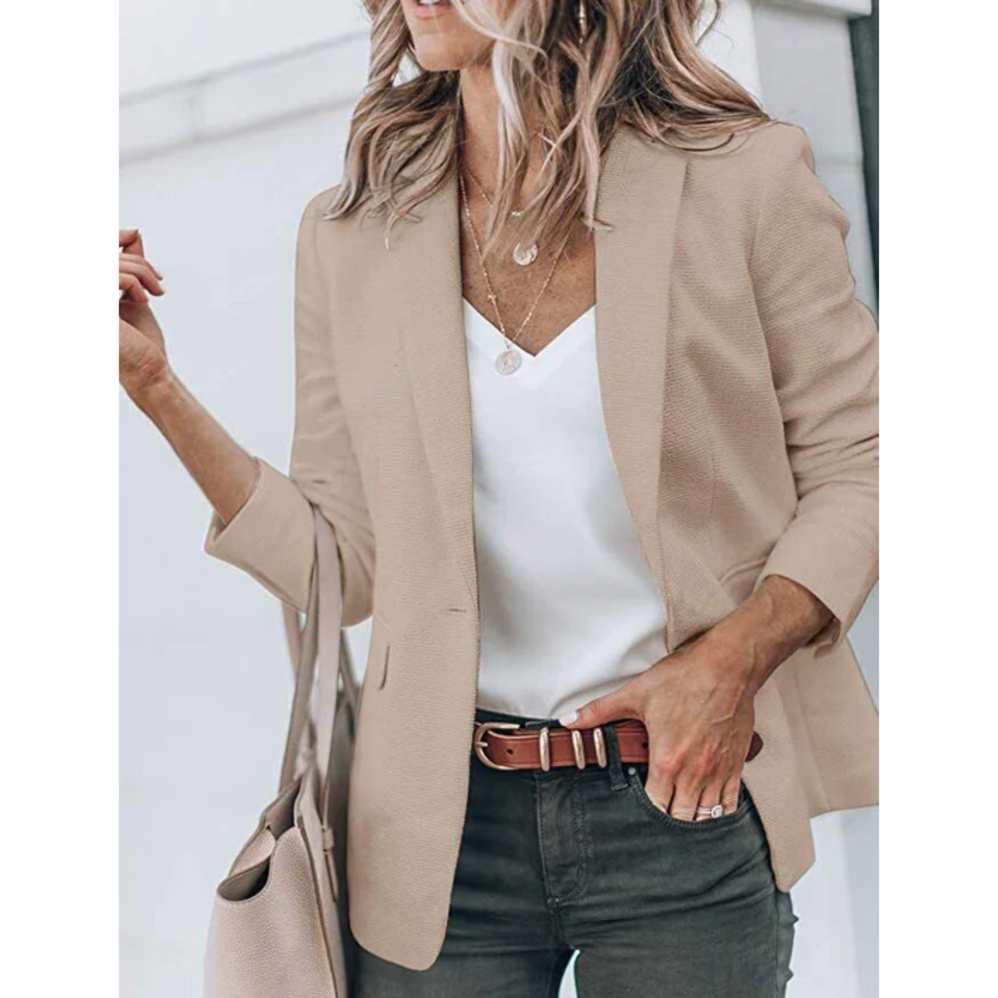 Damen Blazer Regular Fit Business Elegant Zeitlos