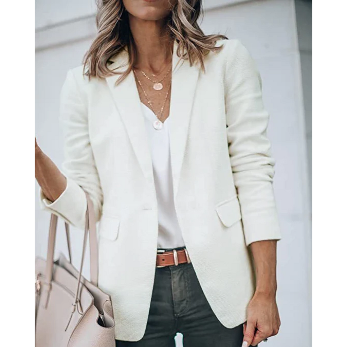 Damen Blazer Regular Fit Business Elegant Zeitlos