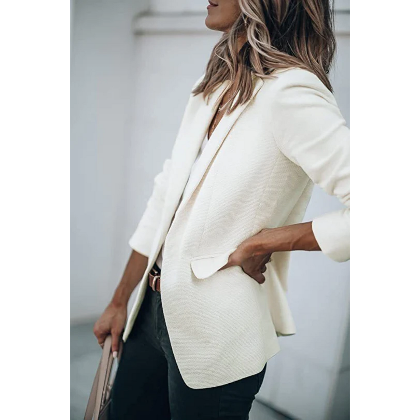 Damen Blazer Regular Fit Business Elegant Zeitlos