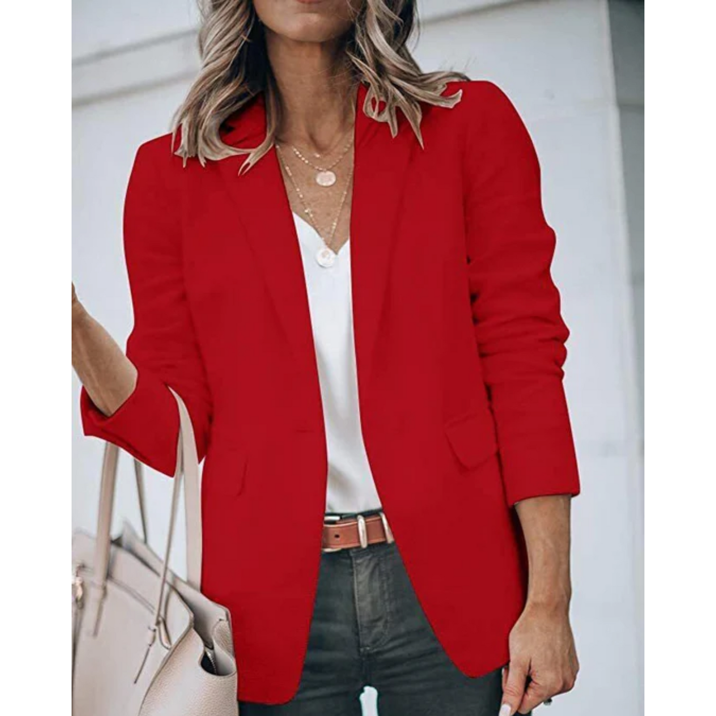 Damen Blazer Regular Fit Business Elegant Zeitlos