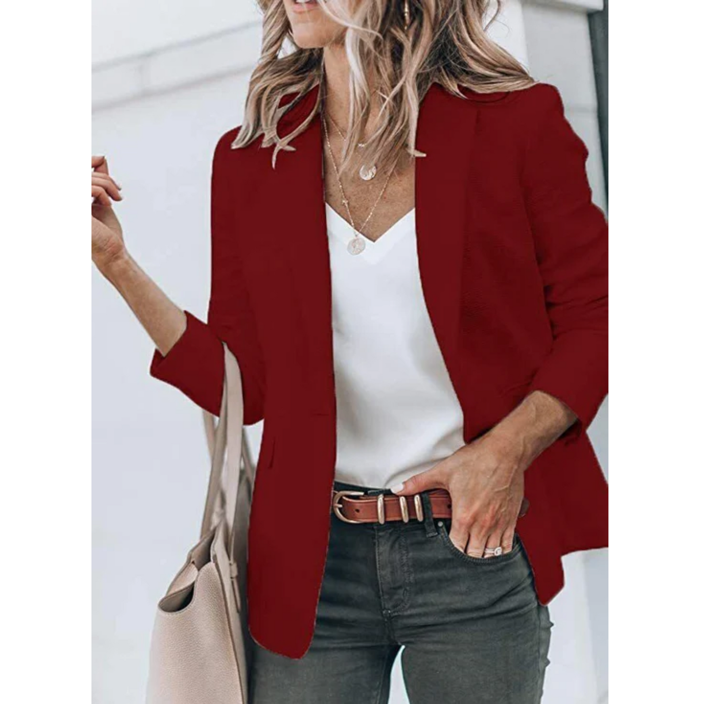 Damen Blazer Regular Fit Business Elegant Zeitlos