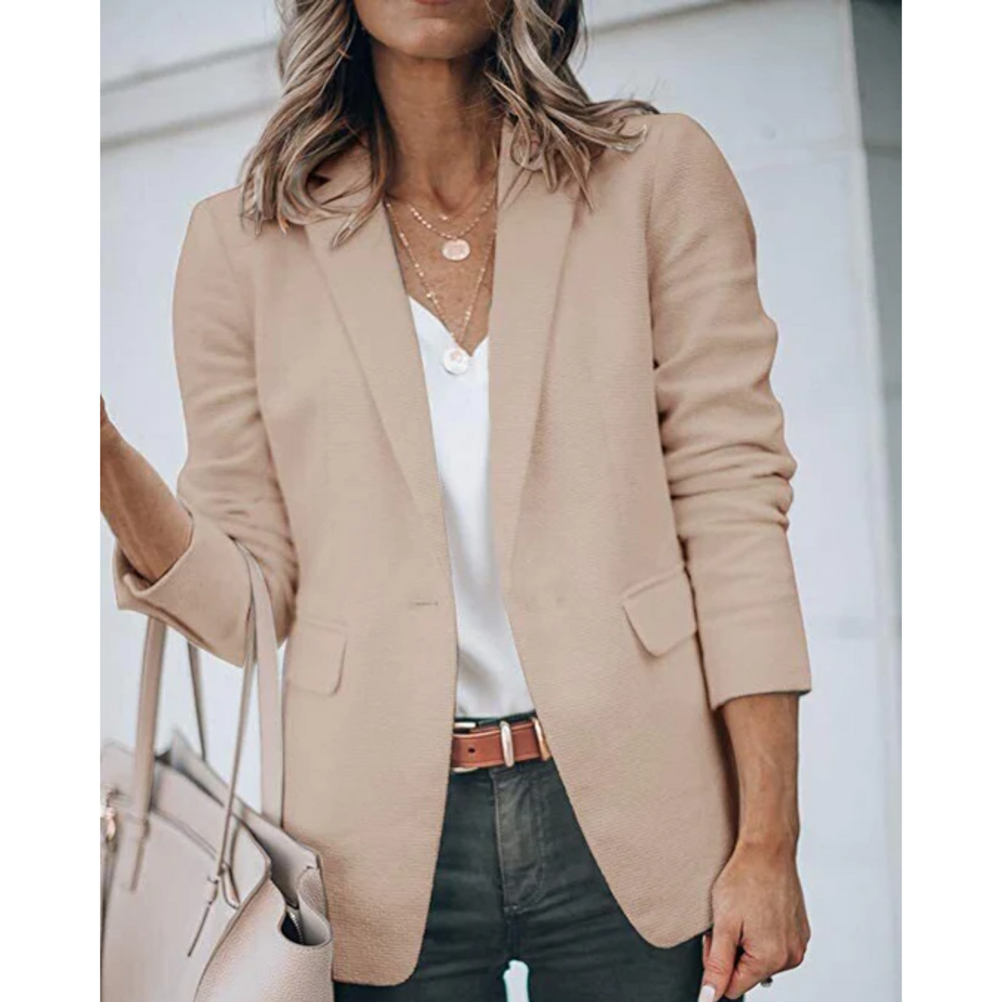 Damen Blazer Regular Fit Business Elegant Zeitlos