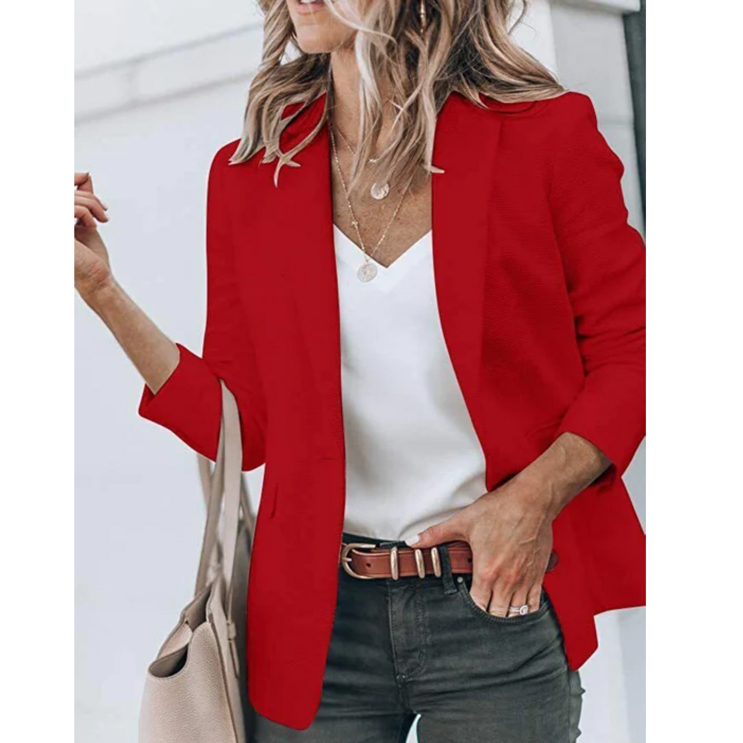 Damen Blazer Regular Fit Business Elegant Zeitlos