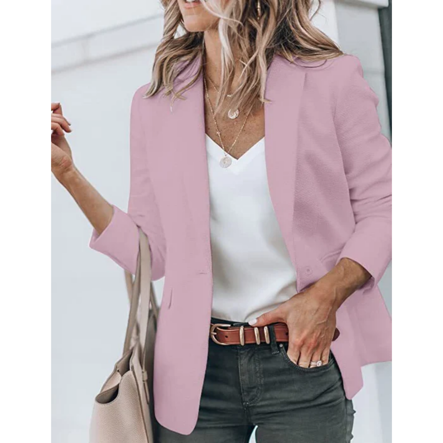 Damen Blazer Regular Fit Business Elegant Zeitlos