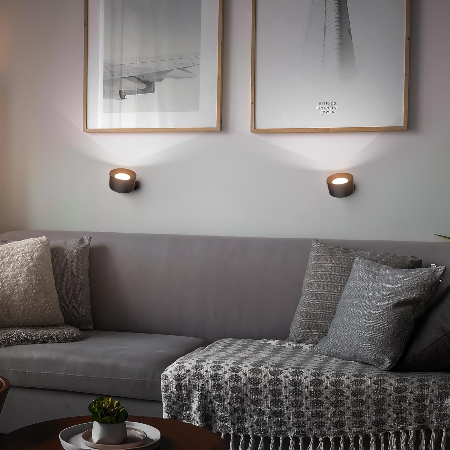 LED Lampe Kabellos mit Bewegungsmelder Raumbeleuchtung flexibel
