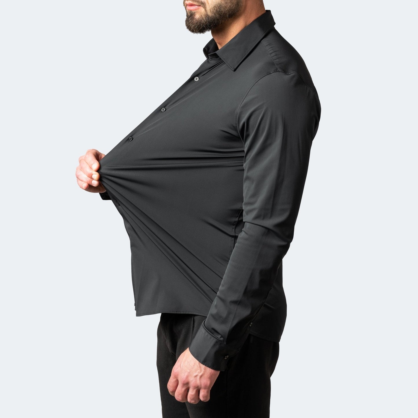 Herren Businesshemd Slim Fit Elegant Formell