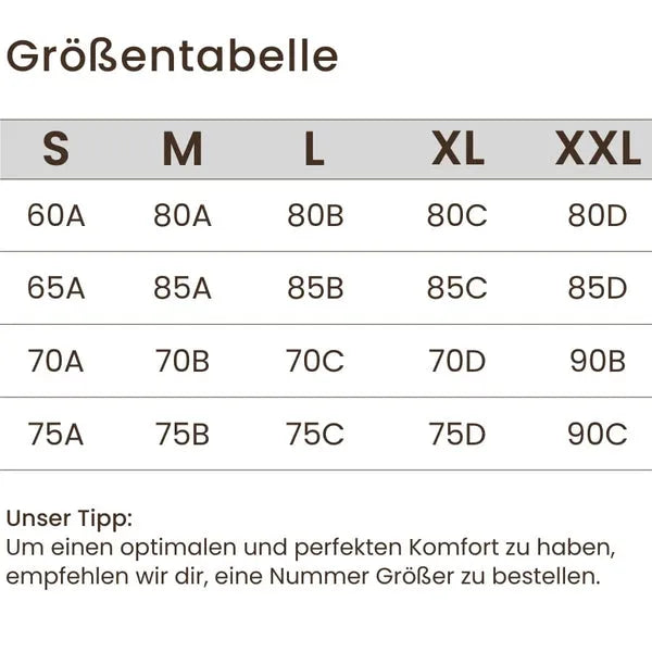 Damen BH ohne Bügel Nahtlos mit Push-up Effekt Komfort