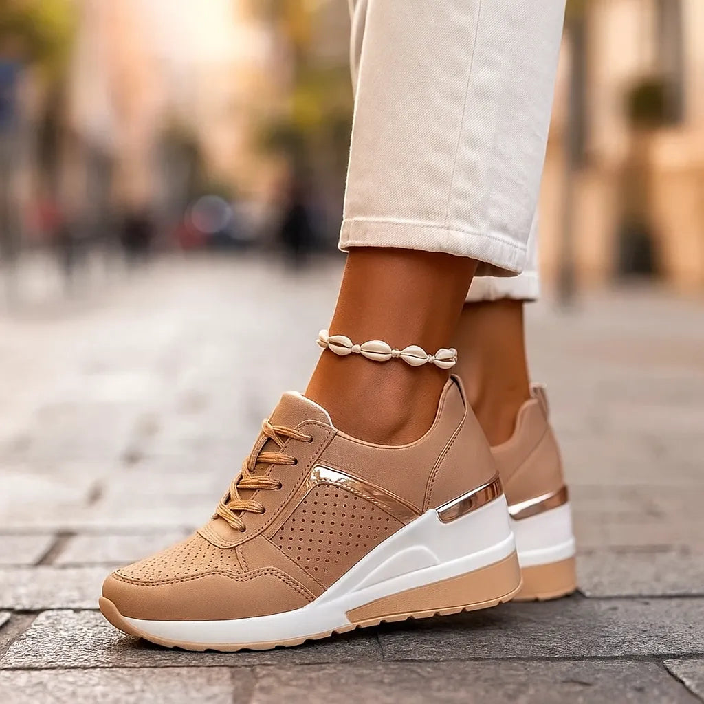 Damen Sneaker Casual Komfort Modern