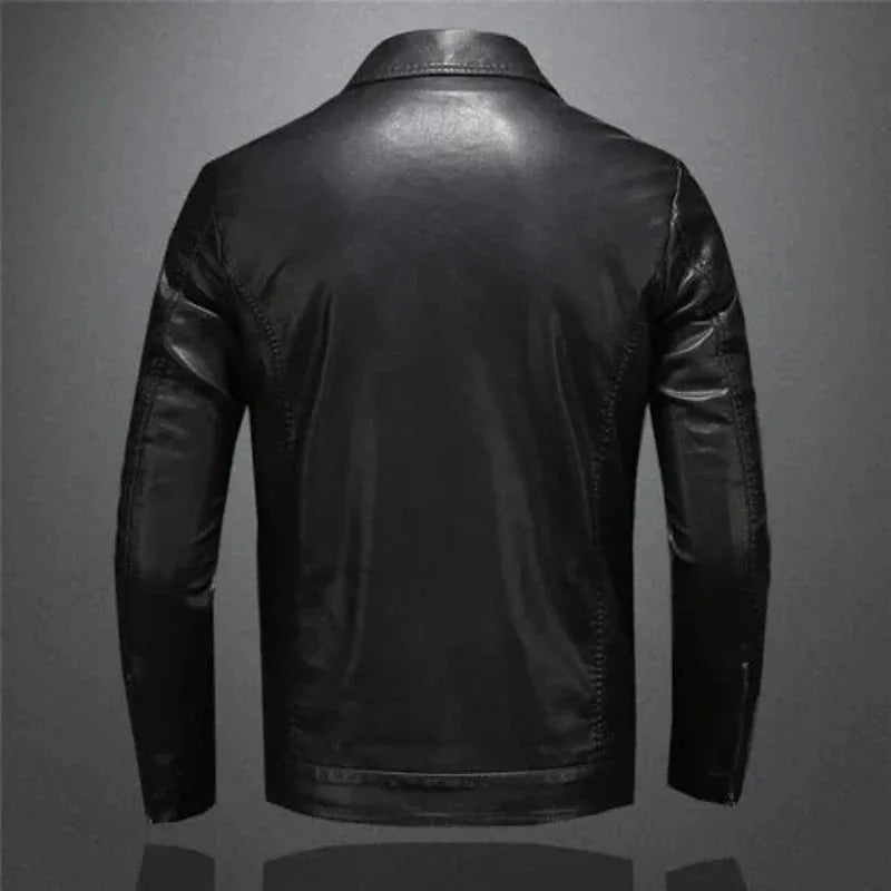 Herren Lederjacke Freizeit Urban Chic