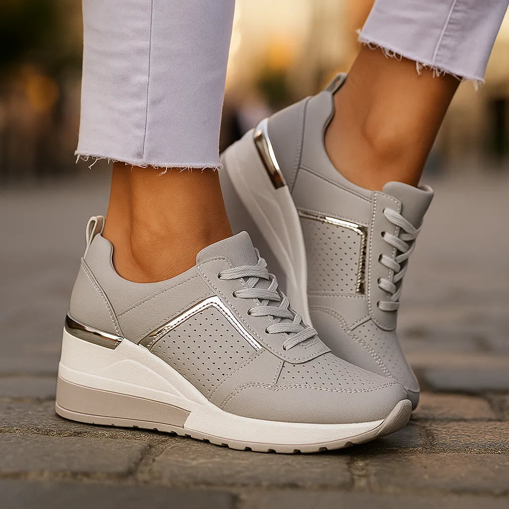 Damen Sneaker Casual Komfort Modern