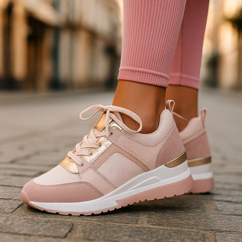 Damen Sneaker Casual Komfort Modern