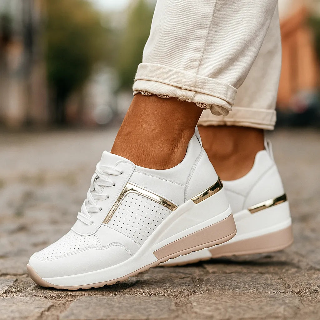 Damen Sneaker Casual Komfort Modern