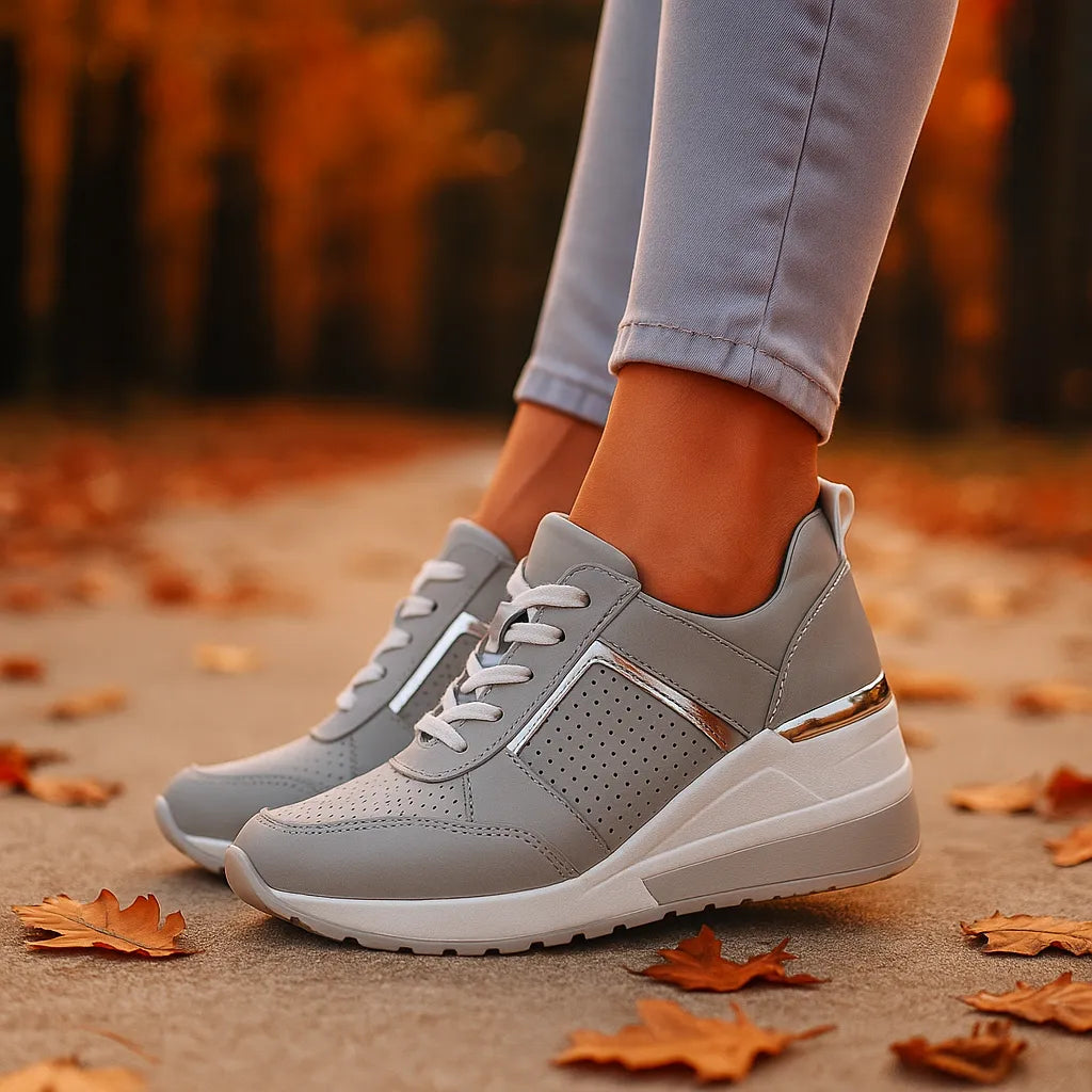 Damen Sneaker Casual Komfort Modern