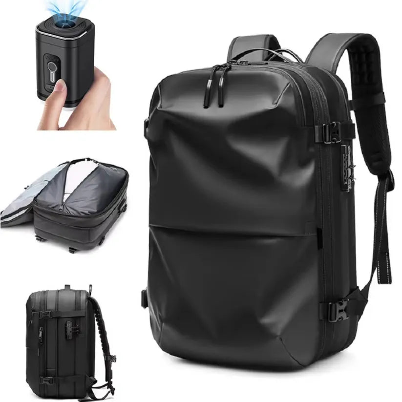 Erweiterbarer Reiserucksack Damen Freizeit Modern