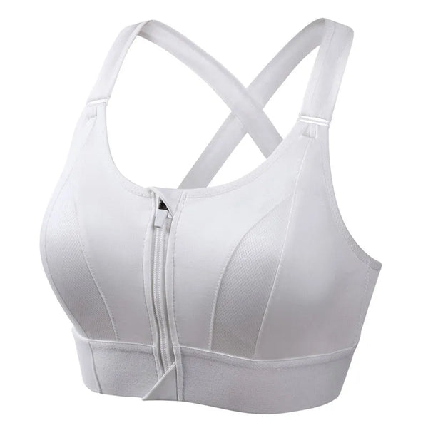 Damen Sport-BH Regular Fit mit Reißverschluss Freizeit