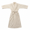 Unisex Bademantel Regular Fit Freizeit mit Gürtel und Schalkragen