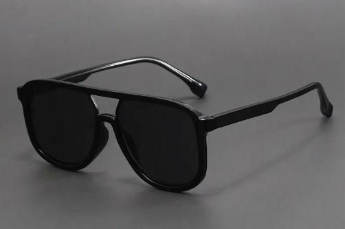 Unisex Sonnenbrille Quadratisch Doppelsteg Freizeit