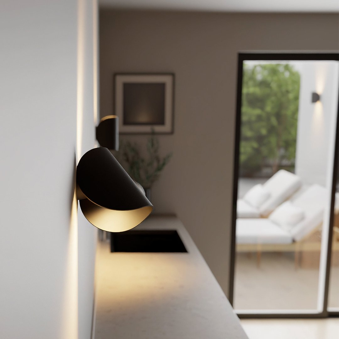 Moderne 2-Wege-Wandlampe Minimalistisch Wohnzimmer Beleuchtung