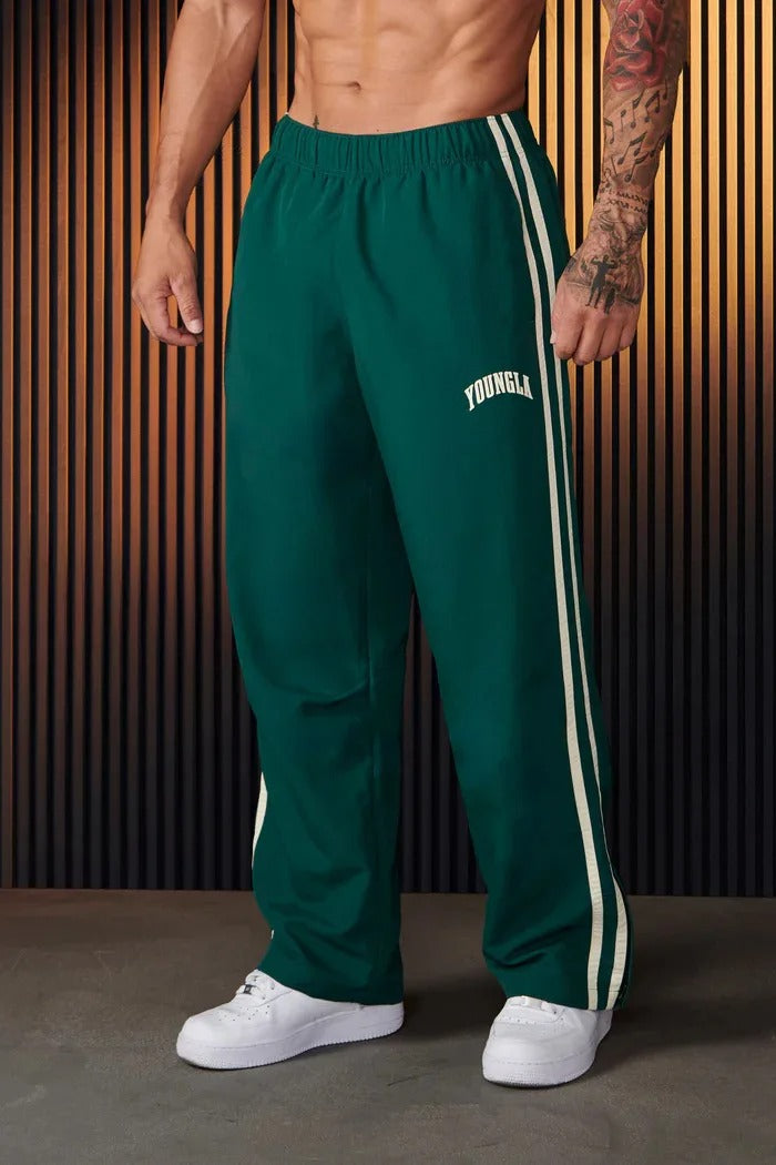 Herren Sporthose Slim Fit Freizeit mit seitlichen Streifen