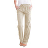Leichte luftige Freizeithose Damen Regular Fit Sommer