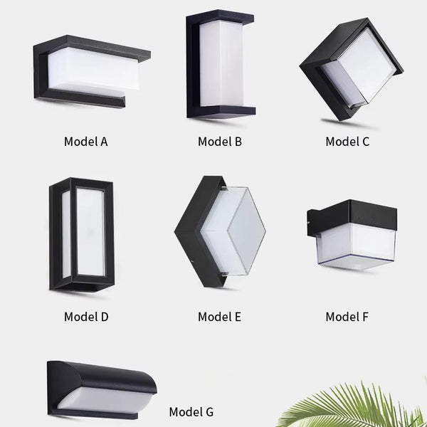 LED Außenwandleuchte Modern Minimalistisch für Außenbereich