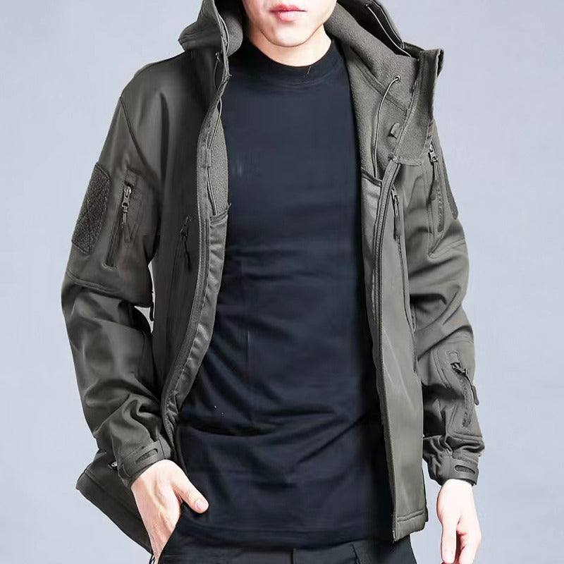 Taktische Jacke Herren Wind- und Wasserdicht Outdoor
